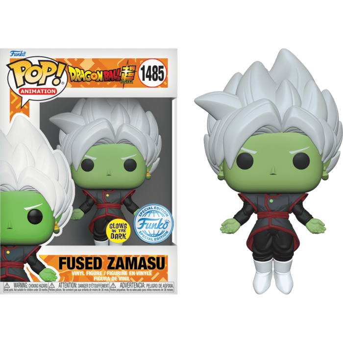 בובת פופ! פיוזד זאמאסו זוהר בחושך - Fused Zamasu 1485